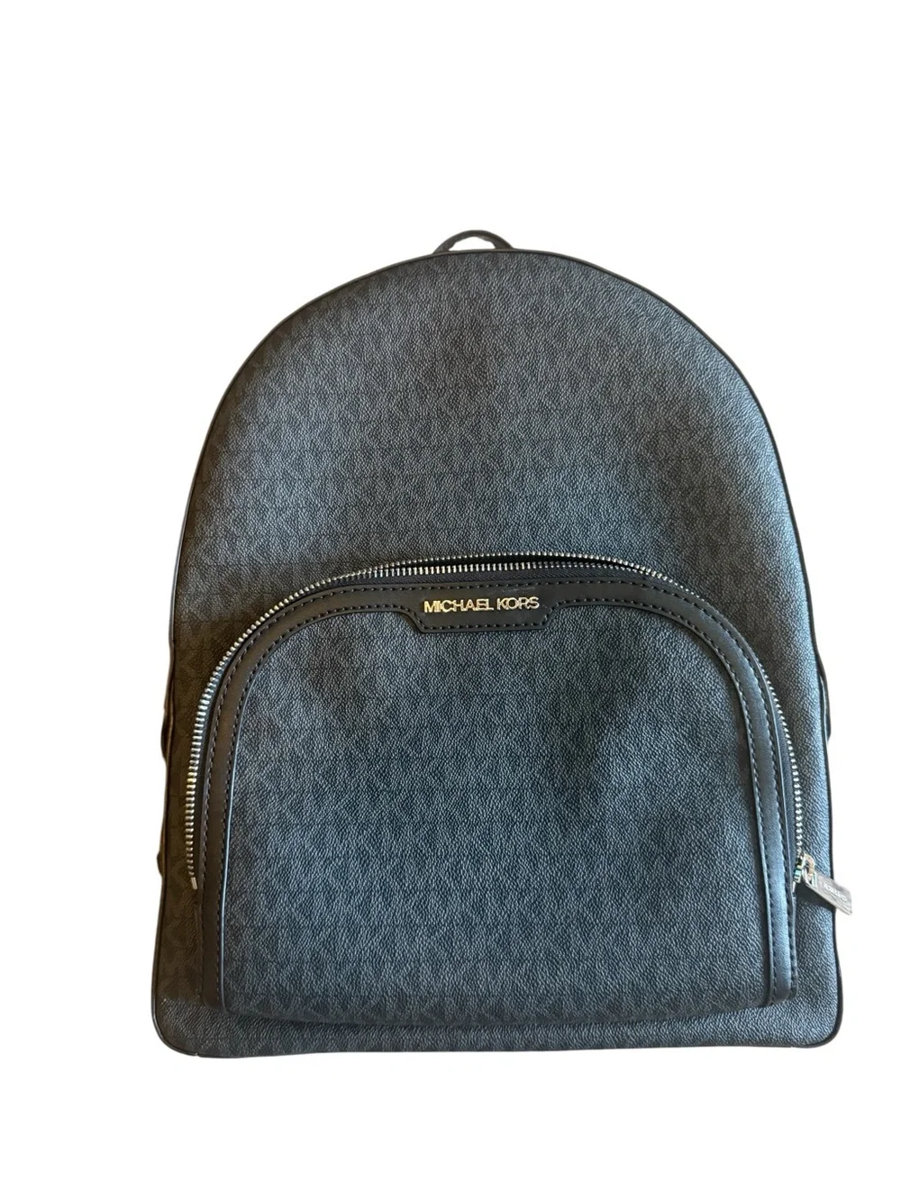 Michael Kors Black Logo Backpack